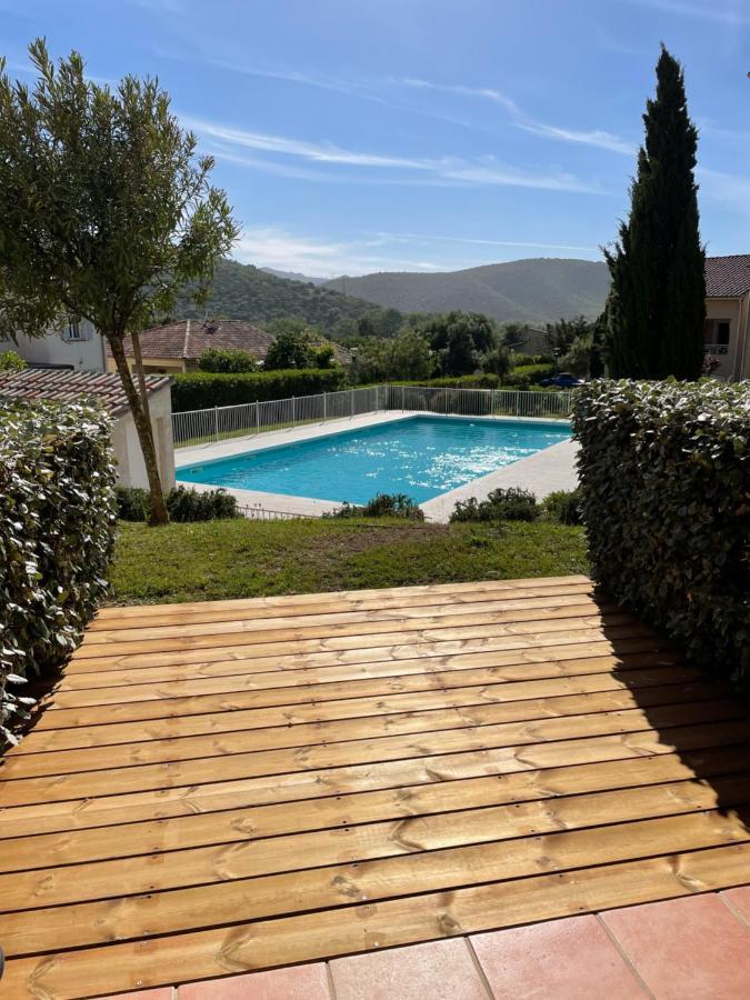 T2 pour 4 pers, charmante résidence avec piscine Oletta  Exterior foto