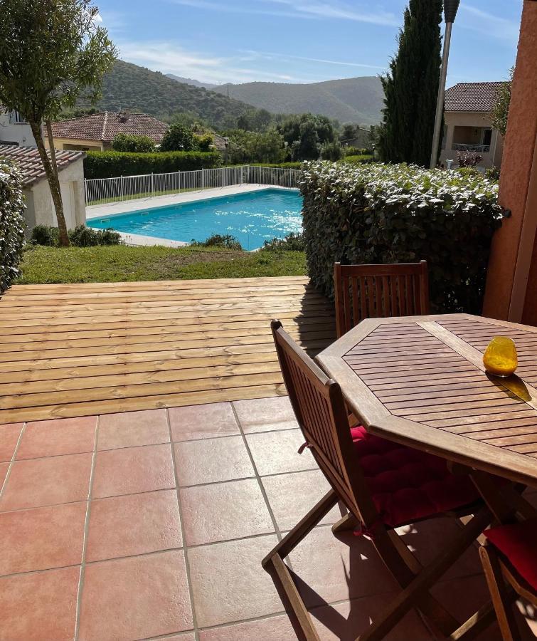 T2 pour 4 pers, charmante résidence avec piscine Oletta  Exterior foto